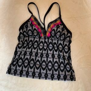 Athleta Aztec Belize Tankini Top